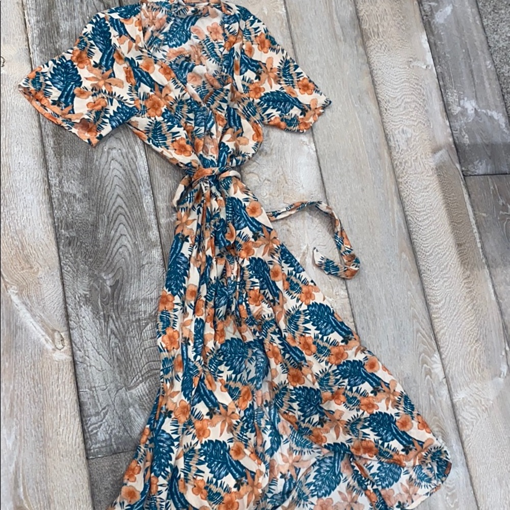 Roxy wrap dress
